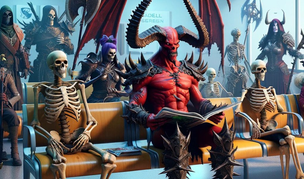 warteschlange durch server überlasstung bei diablo 4